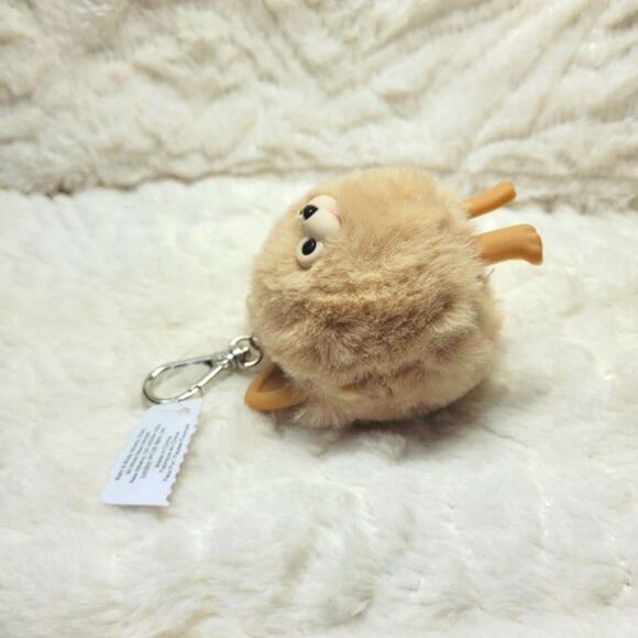 BBW Pomeranian Pup Dog PocketBac Holder Rare Find Soft Faux Fur New OOS - Picture 7 of 10